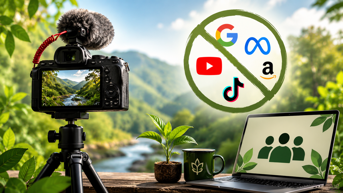Dein erster eigener Grow-Vlog: So startest du ohne Big Tech